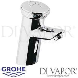 Grohe Contromix Public Self-Closing Basin Tap (1/2 Inch) - 1995 to 2012 - Spare Parts 36111000 GEN1